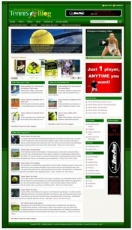 tennis blog theme